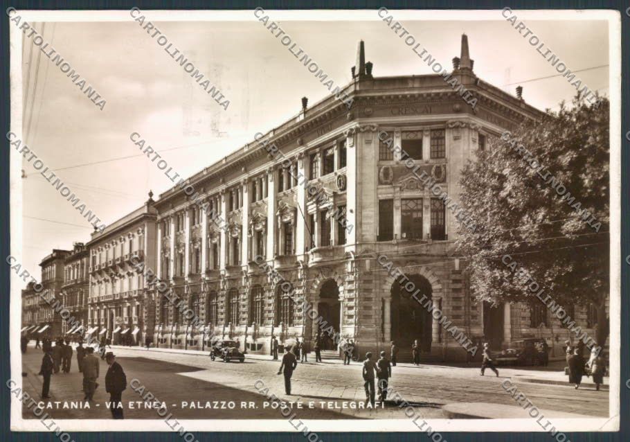 Catania Città Poste ABRASA Foto FG cartolina ZF6400 – fronte
