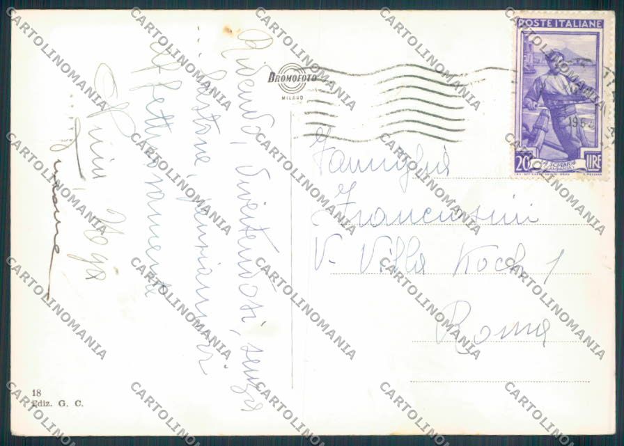 Catania Città Poste Foto FG cartolina ZF6408 – retro