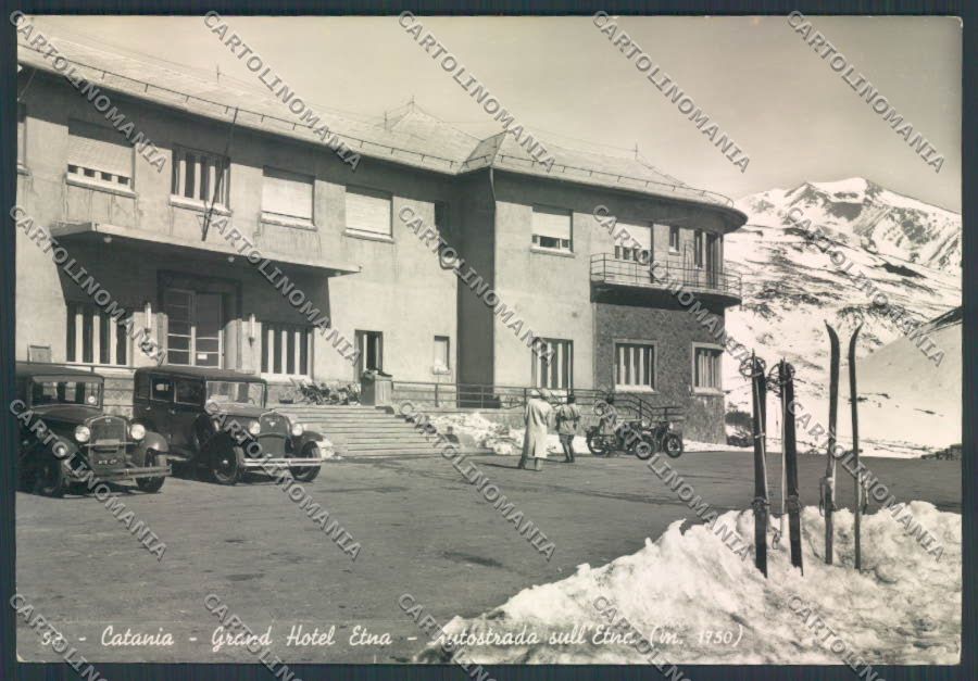 Catania Autostrada Etna Sci Foto FG cartolina ZF6415 – fronte