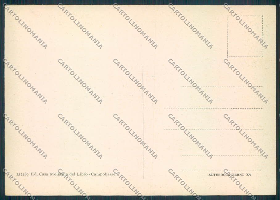 Campobasso Città Poste FG cartolina ZF6427 – retro