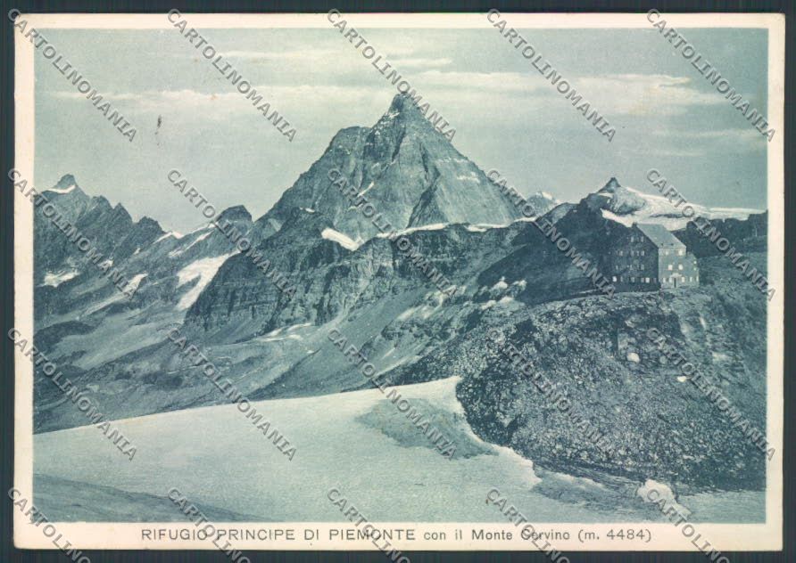 Aosta Breuil Cervino Rifugio FG cartolina ZF6436 – fronte