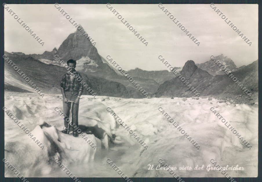 Aosta Cervinia Cervino Foto FG cartolina ZF6444 – fronte