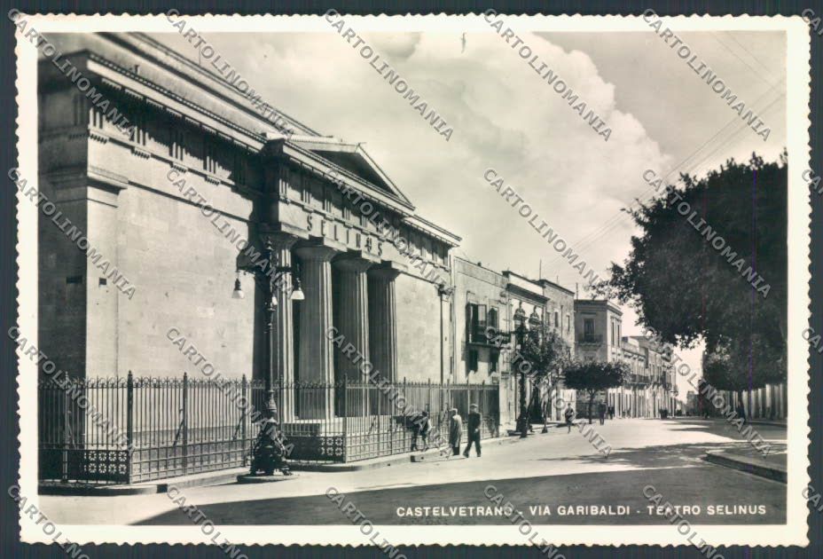 Trapani Castelvetrano Teatro Foto FG cartolina ZF6513 – fronte