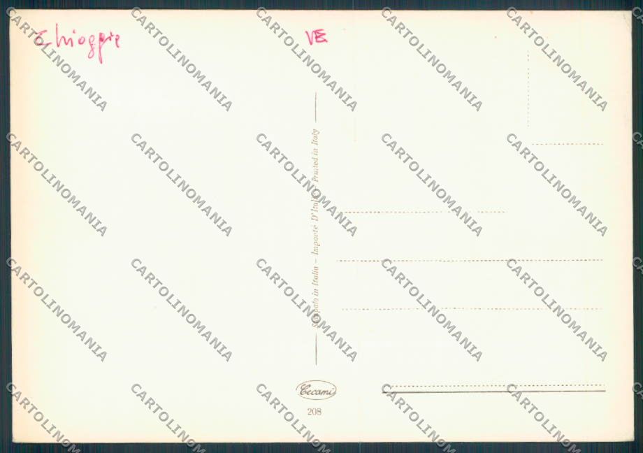 Venezia Chioggia Foto FG cartolina ZF6536 – retro