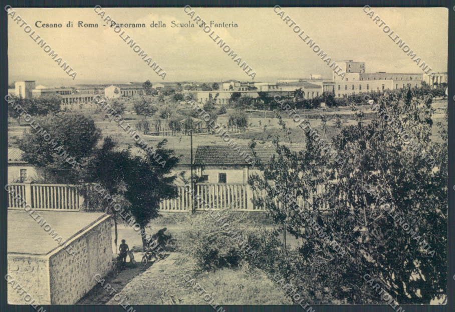 Roma Cesano di Scuola Fanteria FG cartolina ZF6571 – fronte
