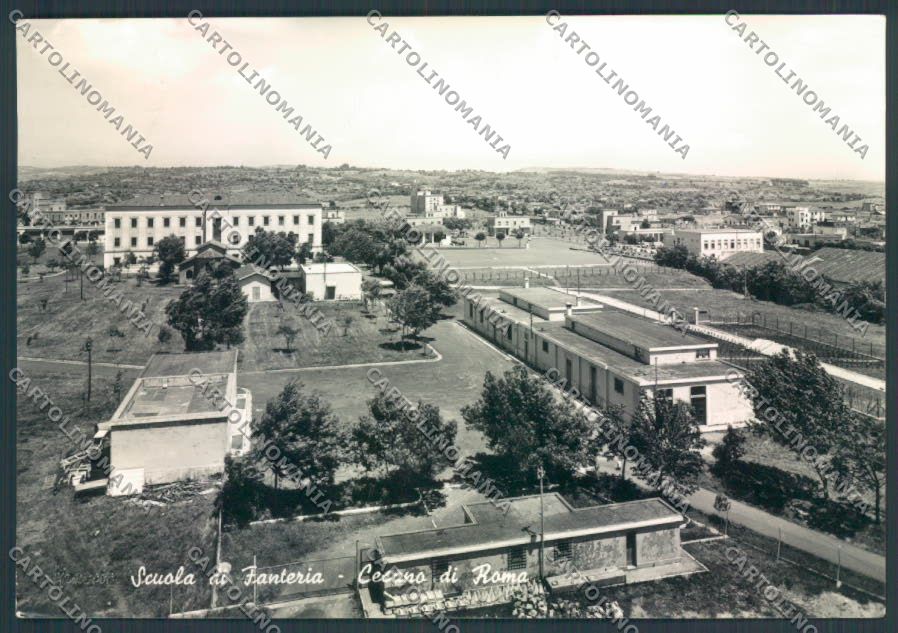 Roma Cesano di Scuola Fanteria Foto FG cartolina ZF6573 – fronte