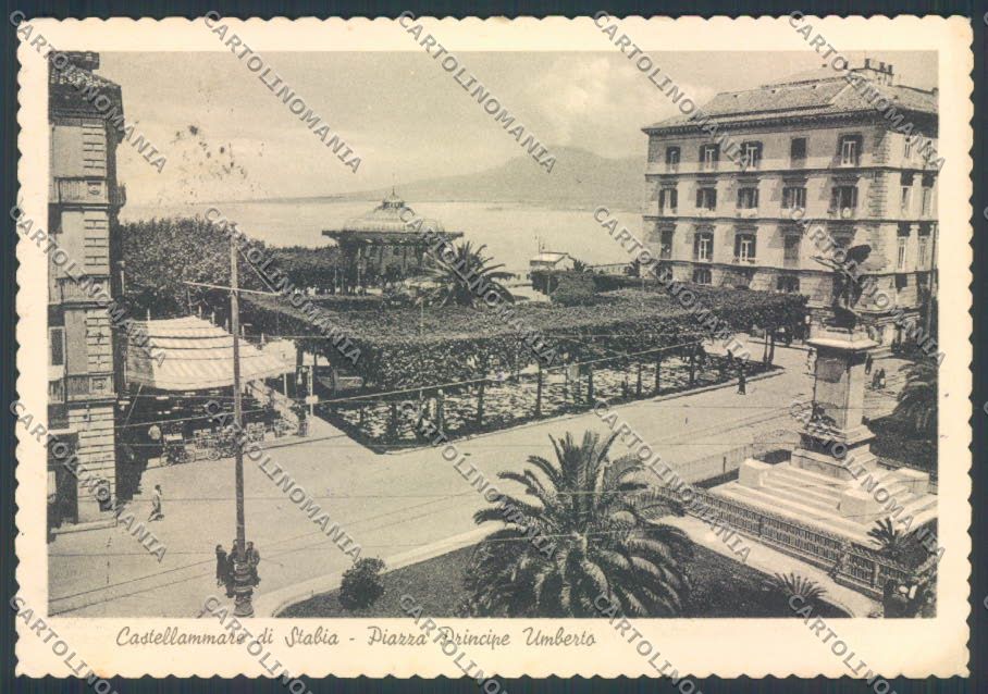 Napoli Castellammare di Stabia FG cartolina ZF6585 – fronte