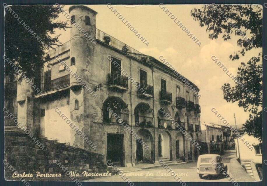 Potenza Corleto Perticara FG cartolina ZF6594 – fronte