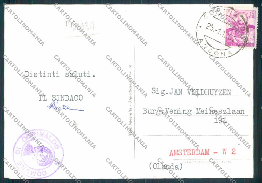 Ancona Corinaldo ABRASA Foto FG cartolina ZF6598 – retro