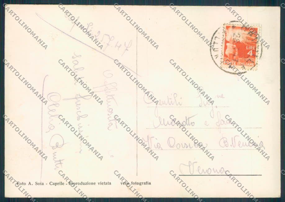 Belluno Alleghe Caprile Foto FG cartolina ZF6605 – retro