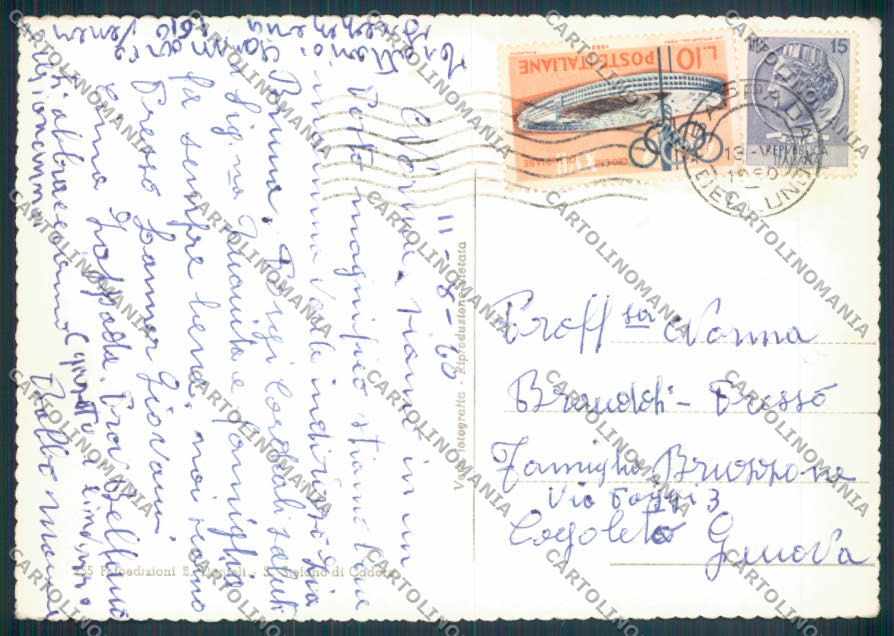 Belluno Sappada Cadore Foto FG cartolina ZF6620 – retro