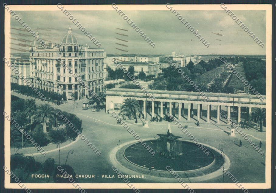 Foggia Città Piazza Cavour FG cartolina ZF6667 – fronte