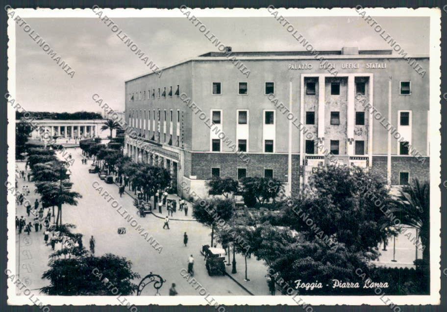 Foggia Città Piazza Lanza Foto FG cartolina ZF6680 – fronte