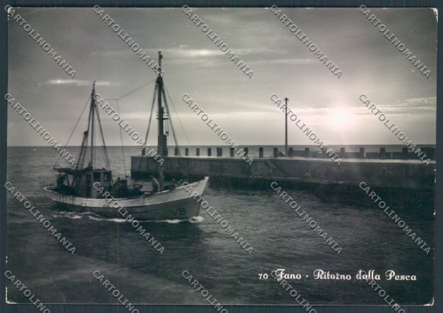 Pesaro Fano Foto FG cartolina ZF6727 – fronte