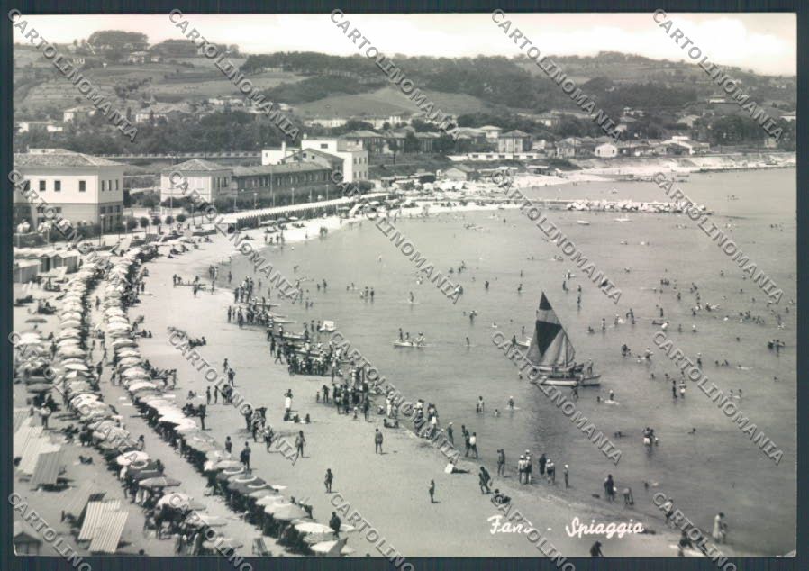 Pesaro Fano Foto FG cartolina ZF6729 – fronte