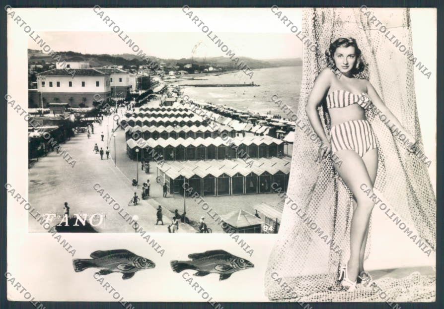 Pesaro Fano Foto FG cartolina ZF6732 – fronte