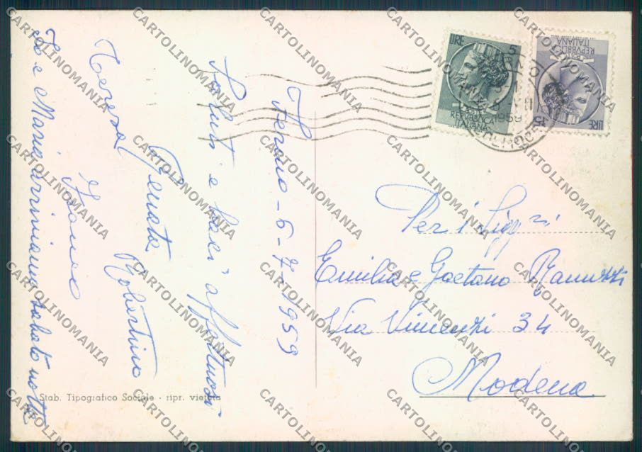 Ascoli Piceno Fermo Saluti da FG cartolina ZF6743 – retro