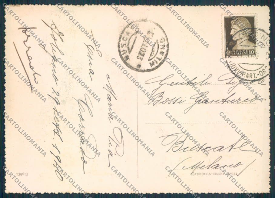 Perugia Foligno Banca FG cartolina ZF6747 – retro