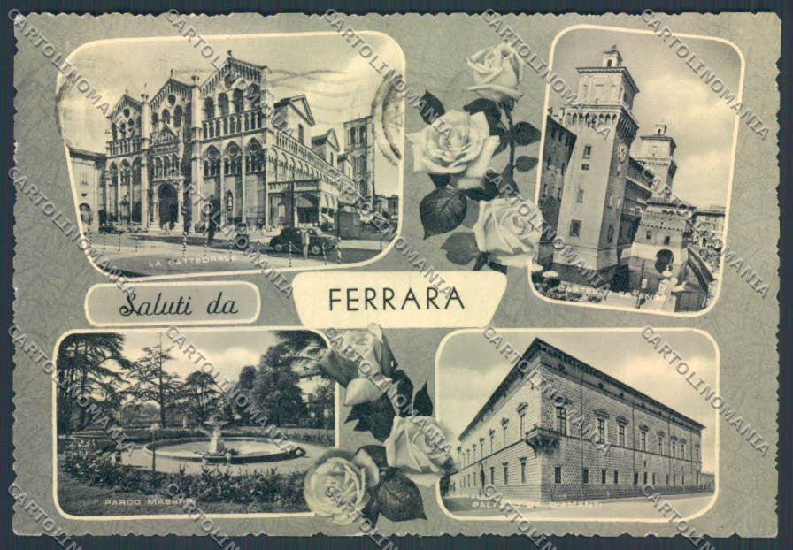 Ferrara Città Saluti da FG cartolina ZF6780 – fronte