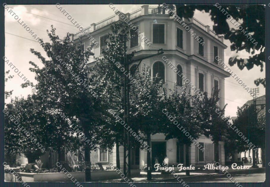 Frosinone Fiuggi Albergo Corso Foto FG cartolina ZF6810 – fronte