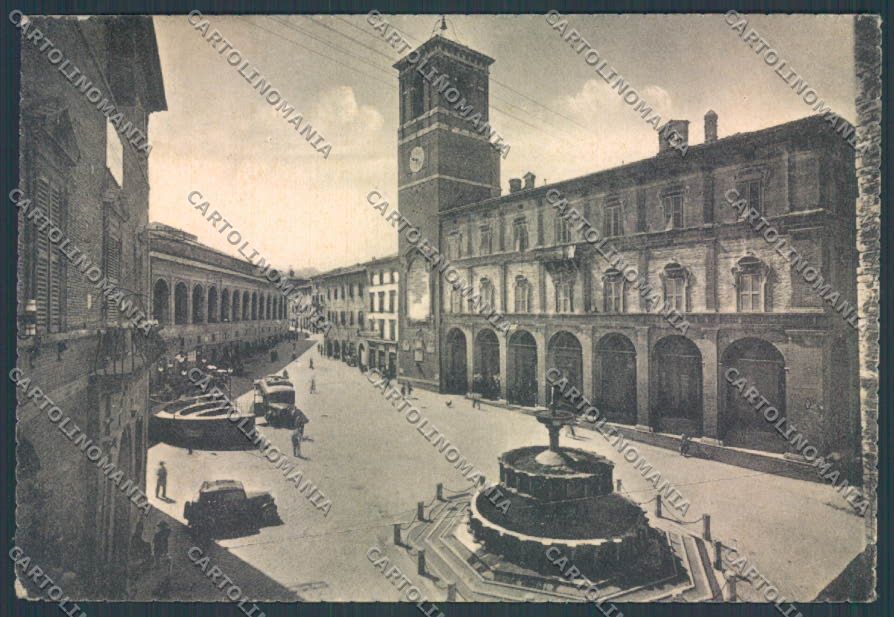 Ancona Fabriano Corriera PIEGHINE FG cartolina ZF6817 – fronte