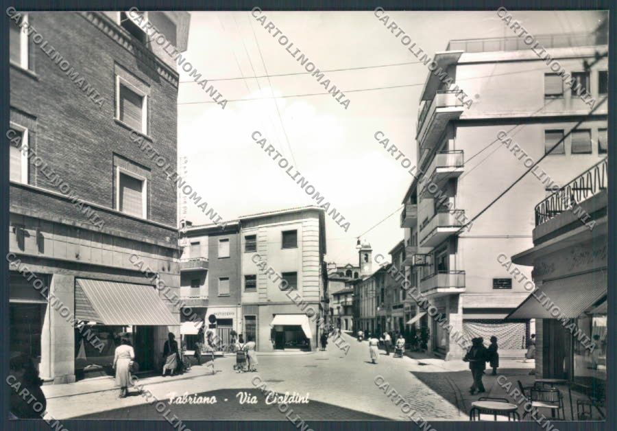 Ancona Fabriano Via Cialdini Foto FG cartolina ZF6819 – fronte