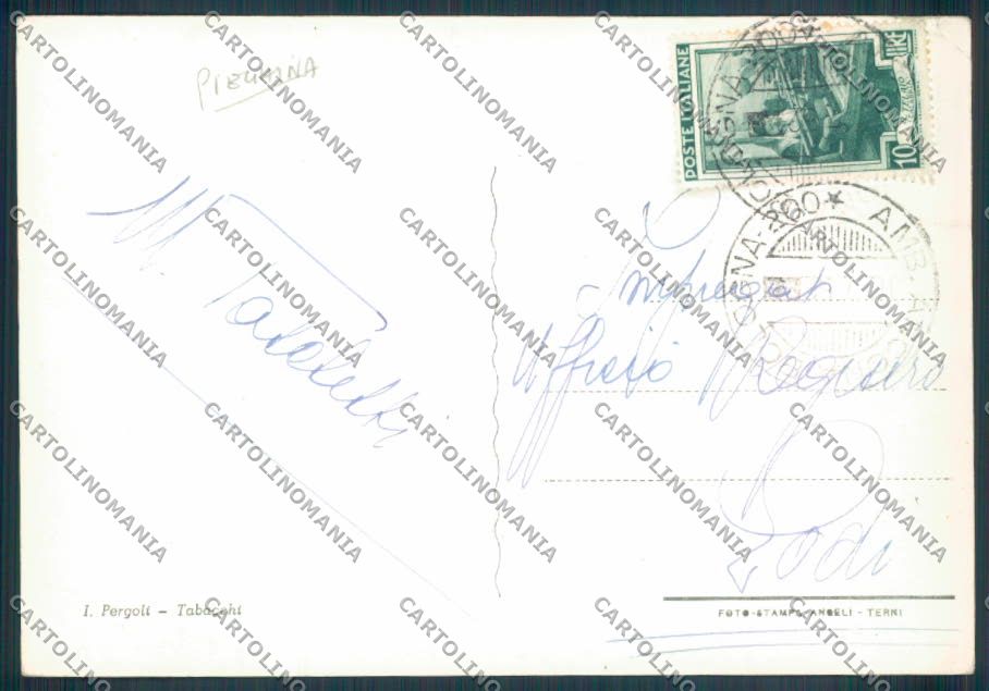 Ancona Falconara PIEGHINA Foto FG cartolina ZF6834 – retro