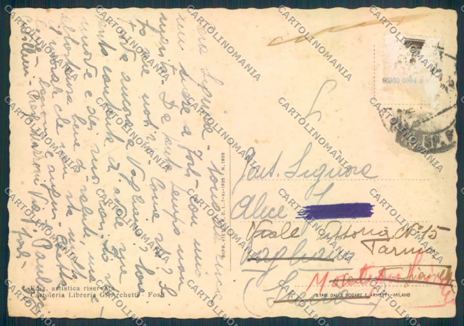 Forlì Città Poste FG cartolina ZF6846 – retro