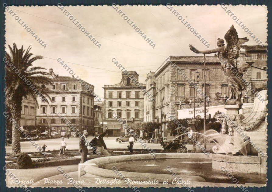 Roma Frascati PIEGHINA Foto FG cartolina ZF6848 – fronte