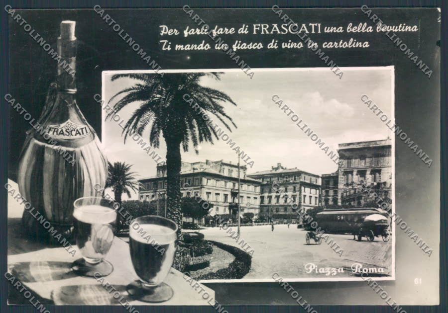 Roma Frascati Fiasco Foto FG cartolina ZF6850 – fronte