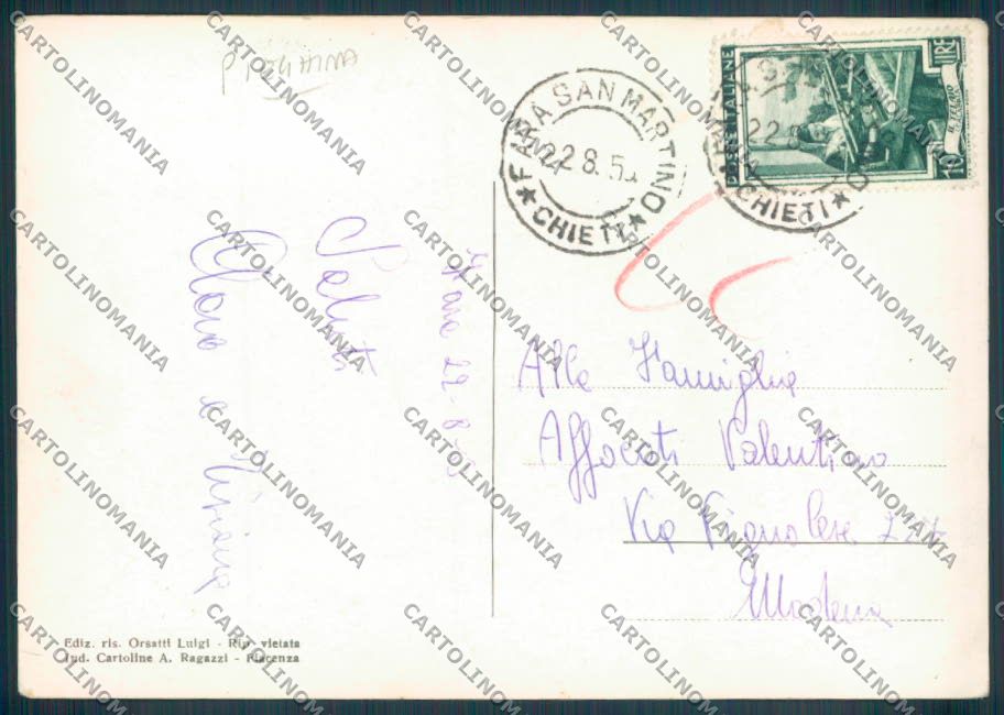 Chieti Fara San Martino Foto FG cartolina ZF6868 – retro