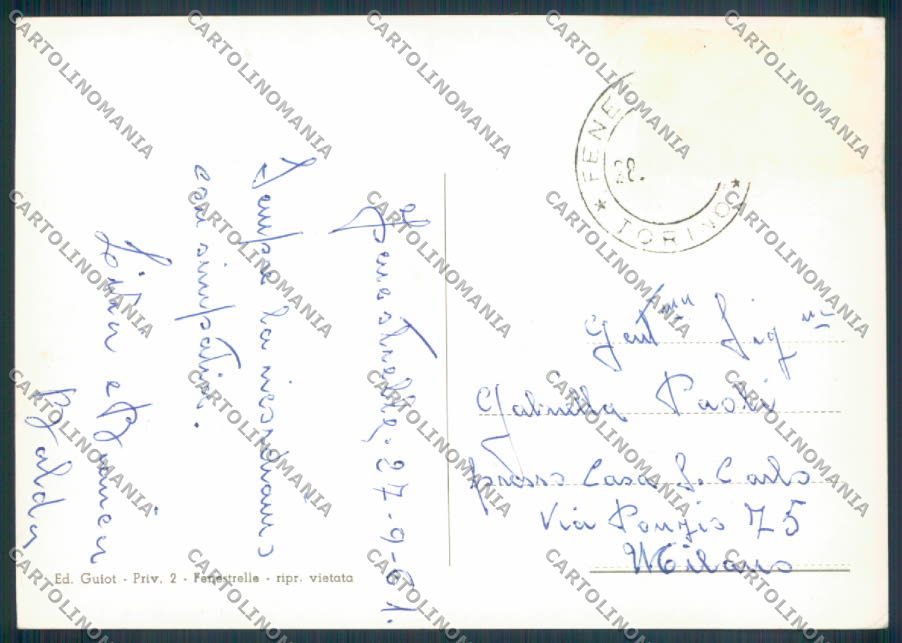 Torino Fenestrelle Tennis Foto FG cartolina ZF6873 – retro