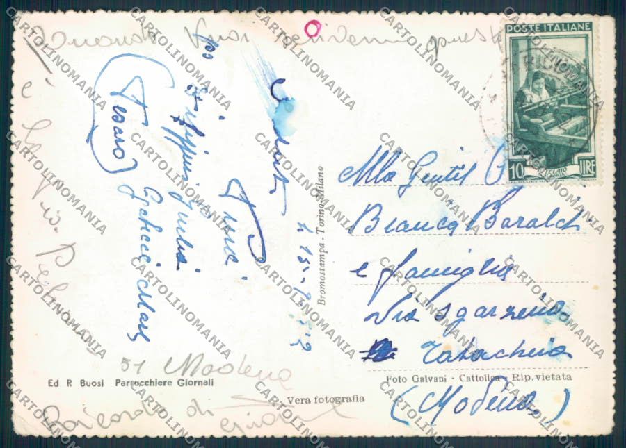 Pesaro Gabicce Foto FG cartolina ZF6879 – retro
