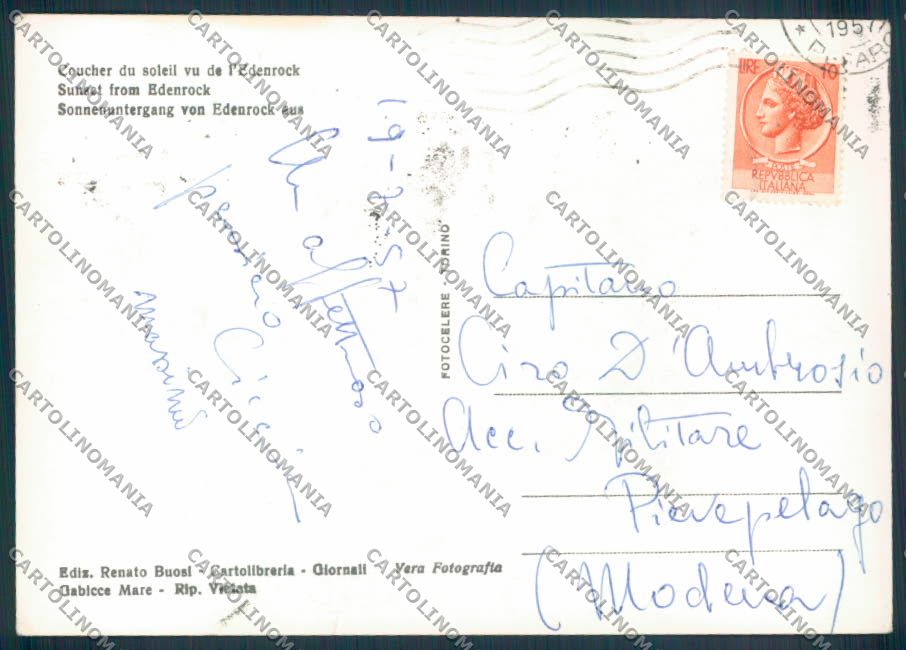Pesaro Gabicce Foto FG cartolina ZF6885 – retro