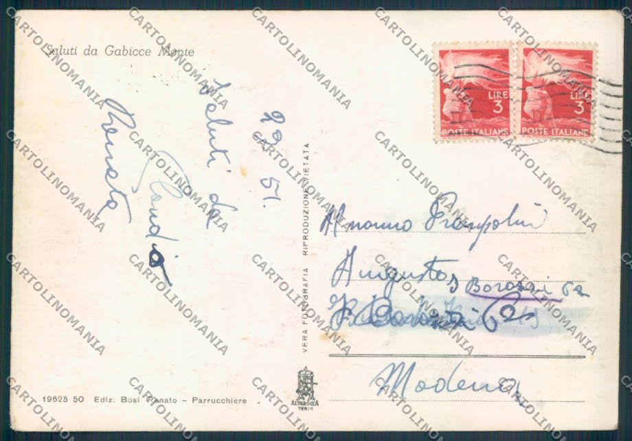 Pesaro Gabicce Foto FG cartolina ZF6895 – retro
