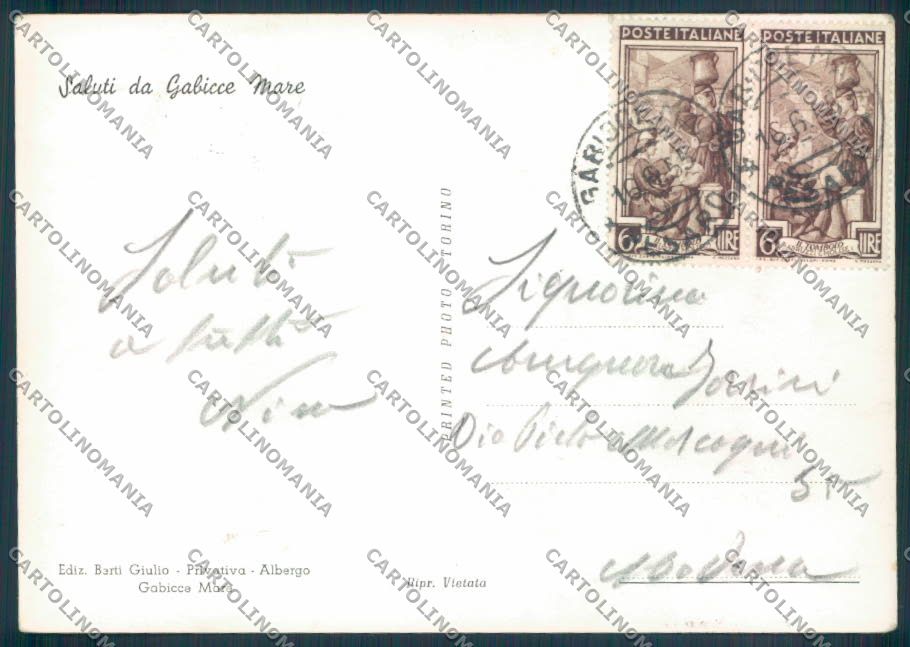 Pesaro Gabicce Foto FG cartolina ZF6896 – retro