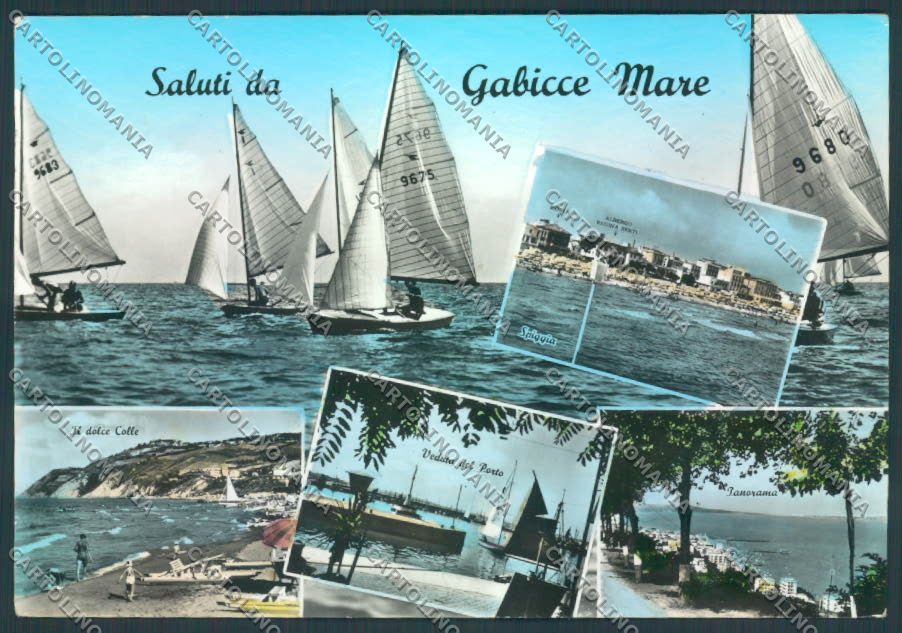 Pesaro Gabicce Saluti da Foto FG cartolina ZF6907 – fronte