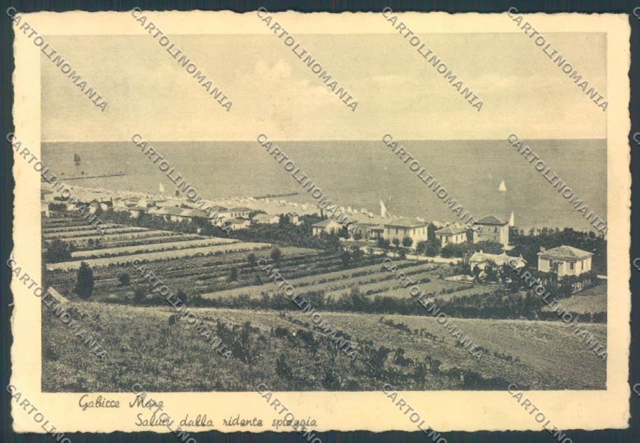 Pesaro Gabicce FG cartolina ZF6919 – fronte