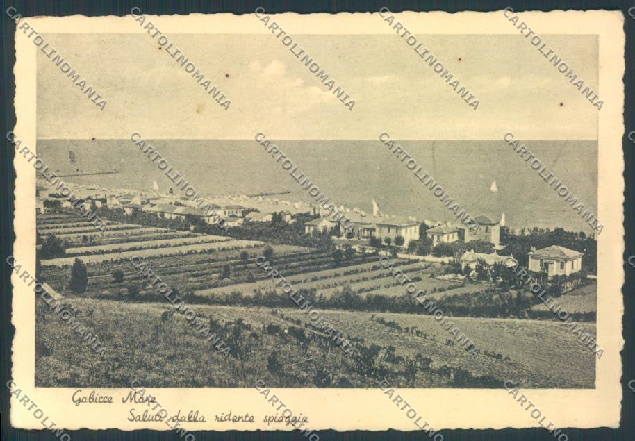 Pesaro Gabicce FG cartolina ZF6923 – fronte