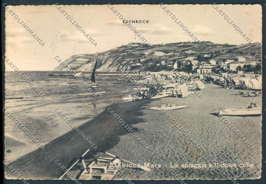 Pesaro Gabicce FG cartolina ZF6925 – fronte