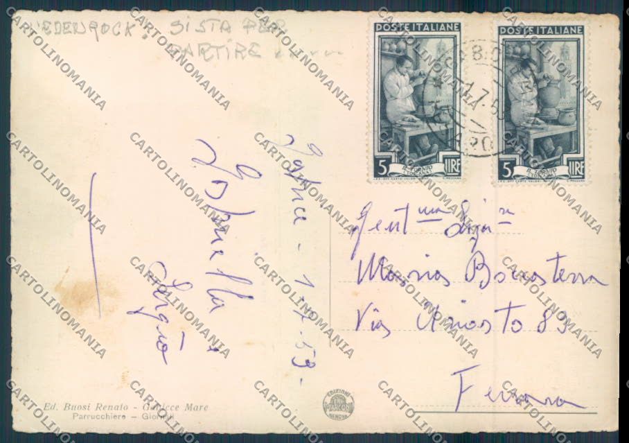 Pesaro Gabicce FG cartolina ZF6925 – retro