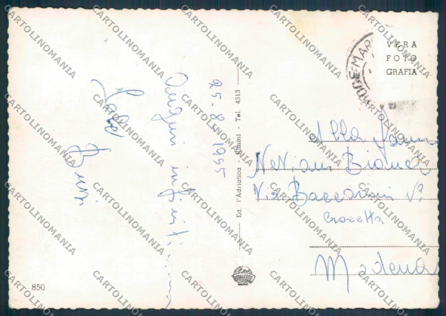 Pesaro Gabicce Foto FG cartolina ZF6949 – retro