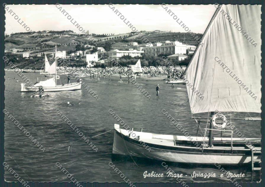 Pesaro Gabicce PIEGHINA Foto FG cartolina ZF6952 – fronte