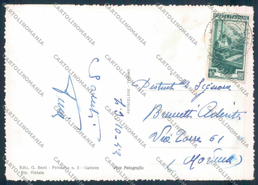 Pesaro Gabicce Foto FG cartolina ZF6961 – retro