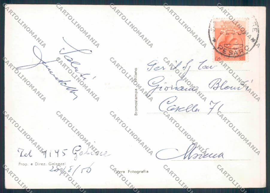 Pesaro Gabicce Foto FG cartolina ZF6976 – retro