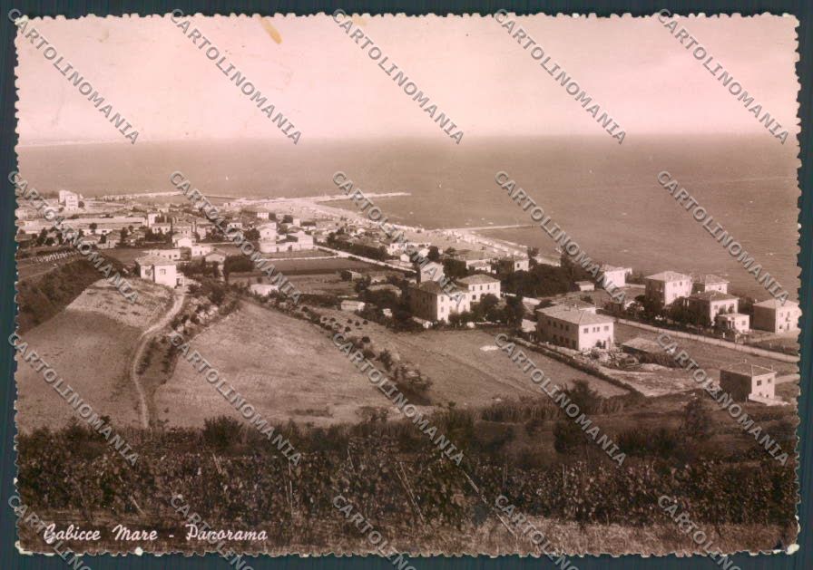 Pesaro Gabicce ABRASA Foto FG cartolina ZF7003 – fronte