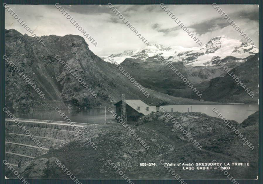 Aosta Gressoney Lago Gabiet Foto FG cartolina ZF7018 – fronte