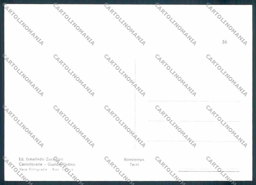 Perugia Gualdo Tadino Valsorda Foto FG cartolina ZF7028 – retro