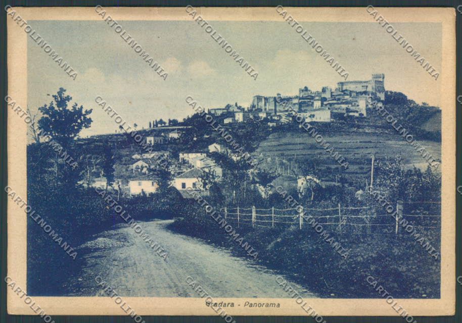 Pesaro Gradara STRAPPINI FG cartolina ZF7052 – fronte