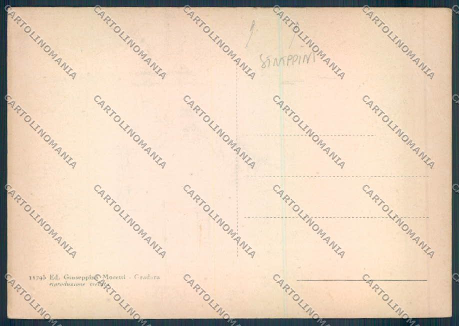 Pesaro Gradara STRAPPINI FG cartolina ZF7052 – retro